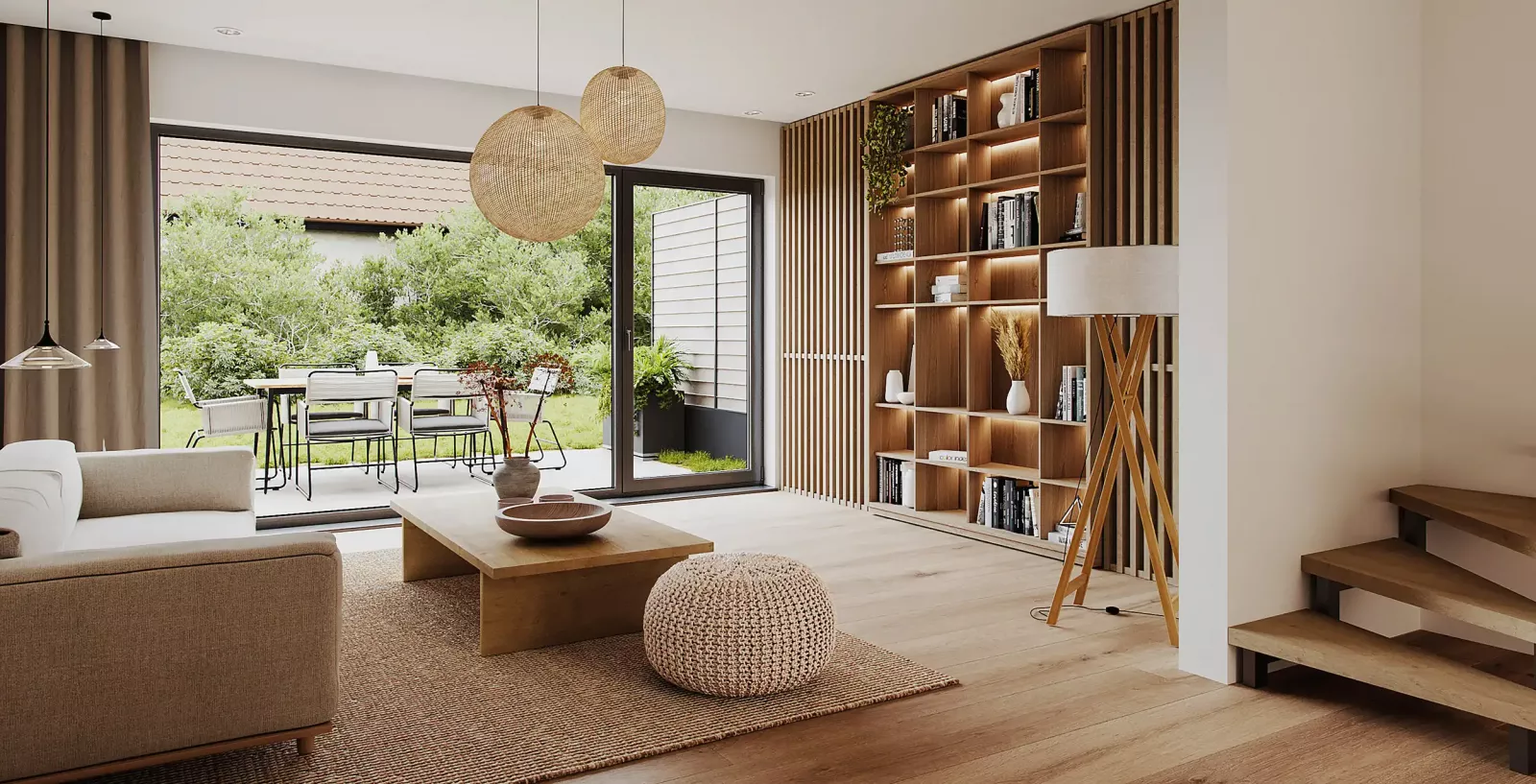 Geiger  Co. Immobilien GmbH Innenraumvisualisierung Web