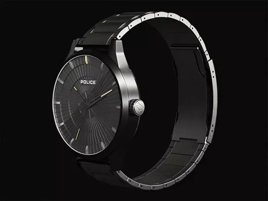 Watch Referenz Police Design Produktvisualisierung