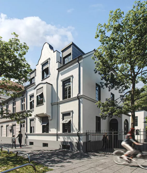 Mia GmbH Frundsbergstr. P1 Architektur Visualisierung