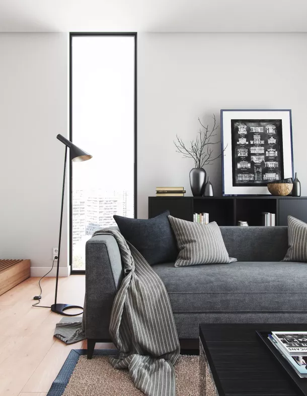 Small Living Room P1 Innenraumvisualisierung