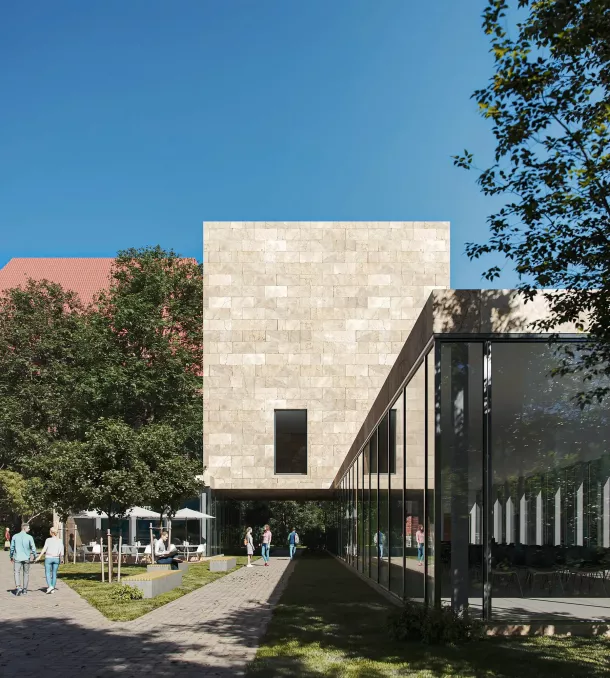 MHP Bautrager GmbH Fluss Gallery Architektur Visualisierung